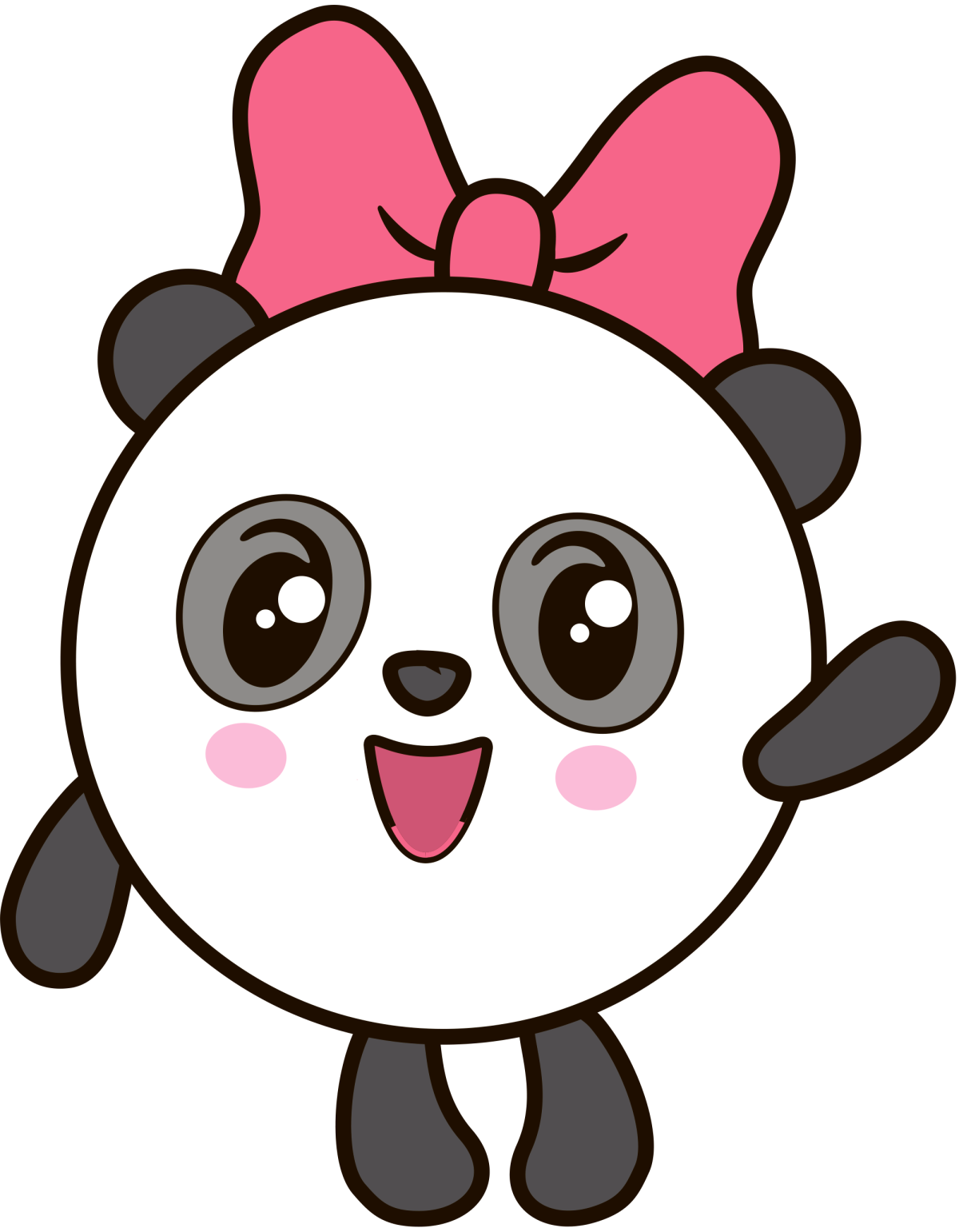 Раскраска для малышей Малышарики