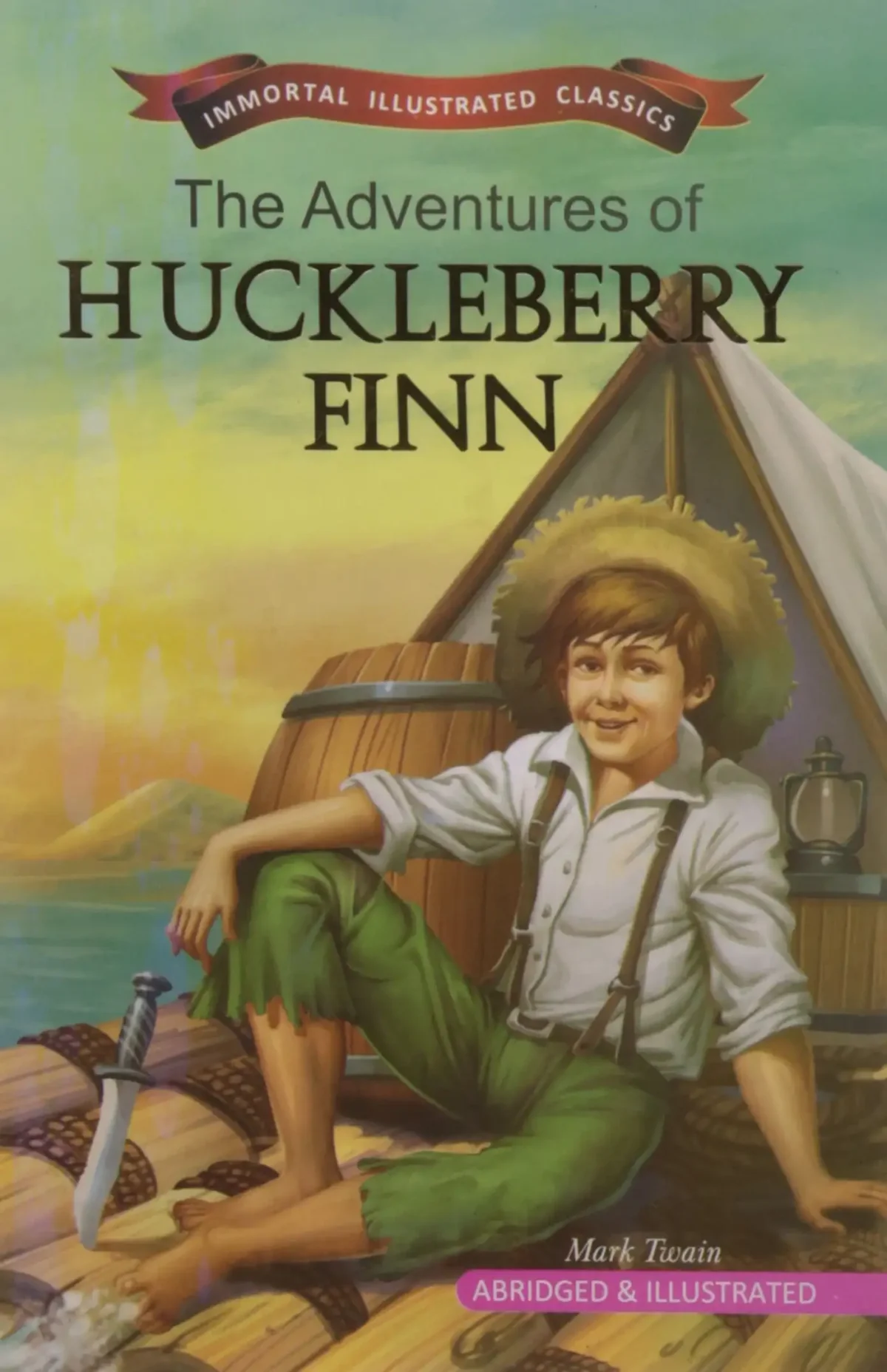 Mark Twain the Adventures of Huckleberry Finn книга