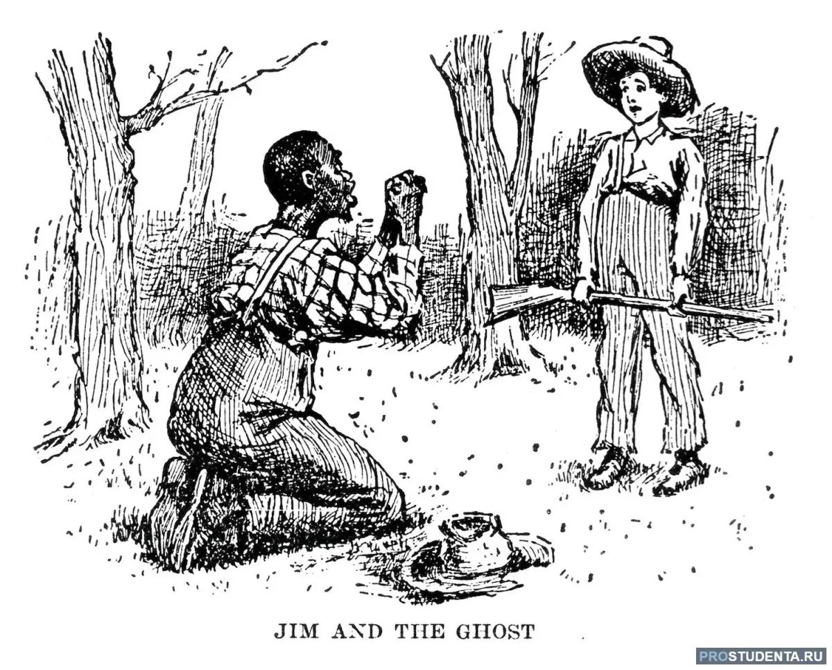 Приключения Гекльберри Финна Джим