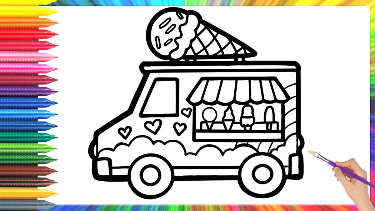 Косметика раскраска для девочек