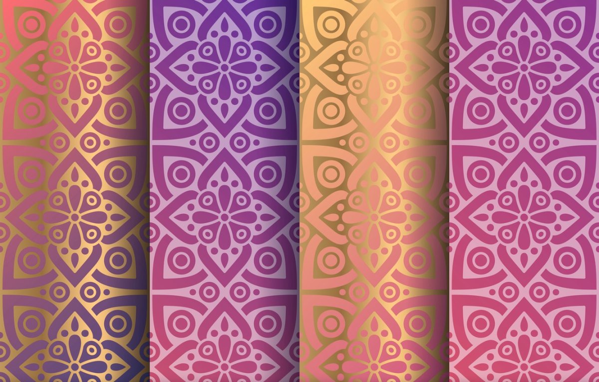 Фон казахский орнамент