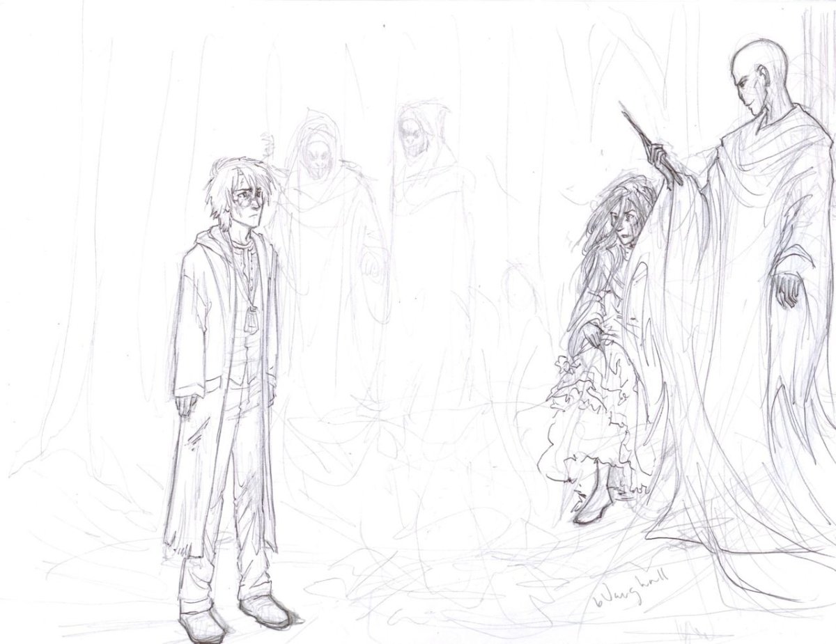 Лорд волан-де-Морт стикер