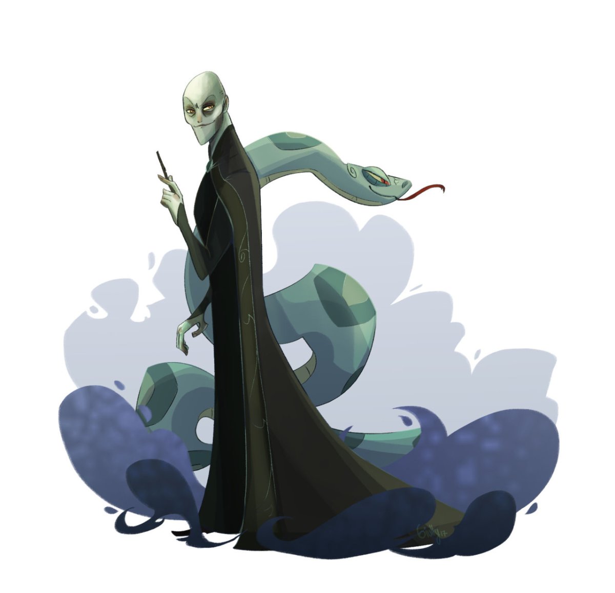 Раскраска Гарри Поттер Грюм