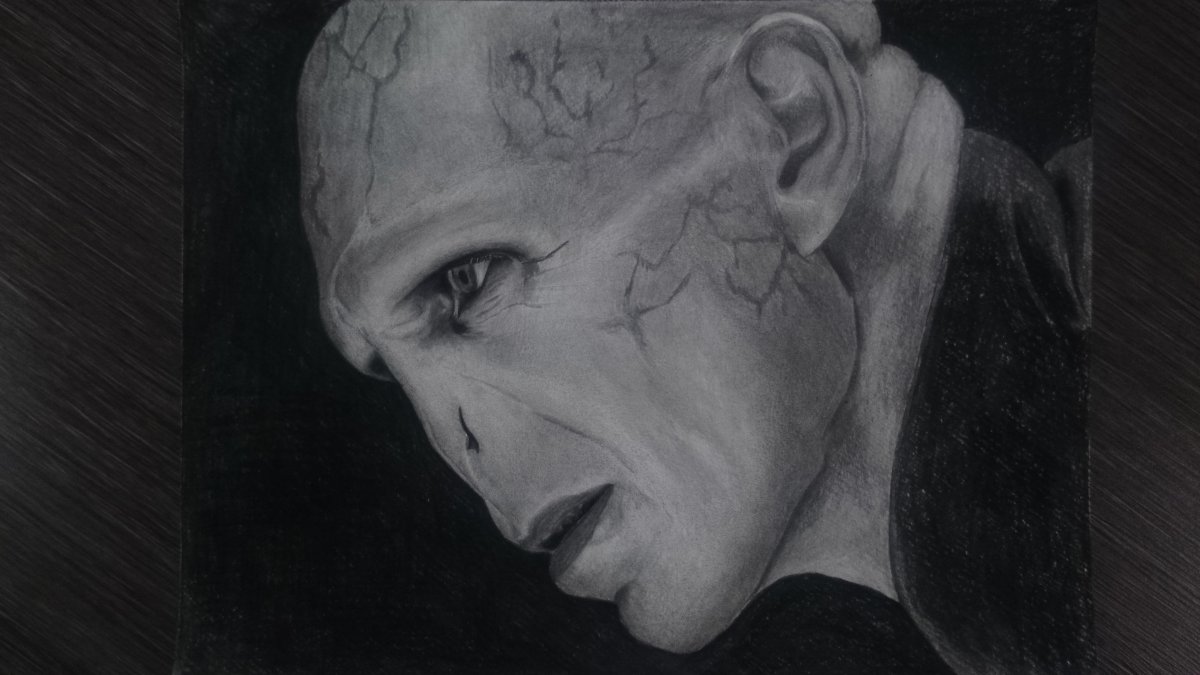 Лорд Волдеморт карандашом