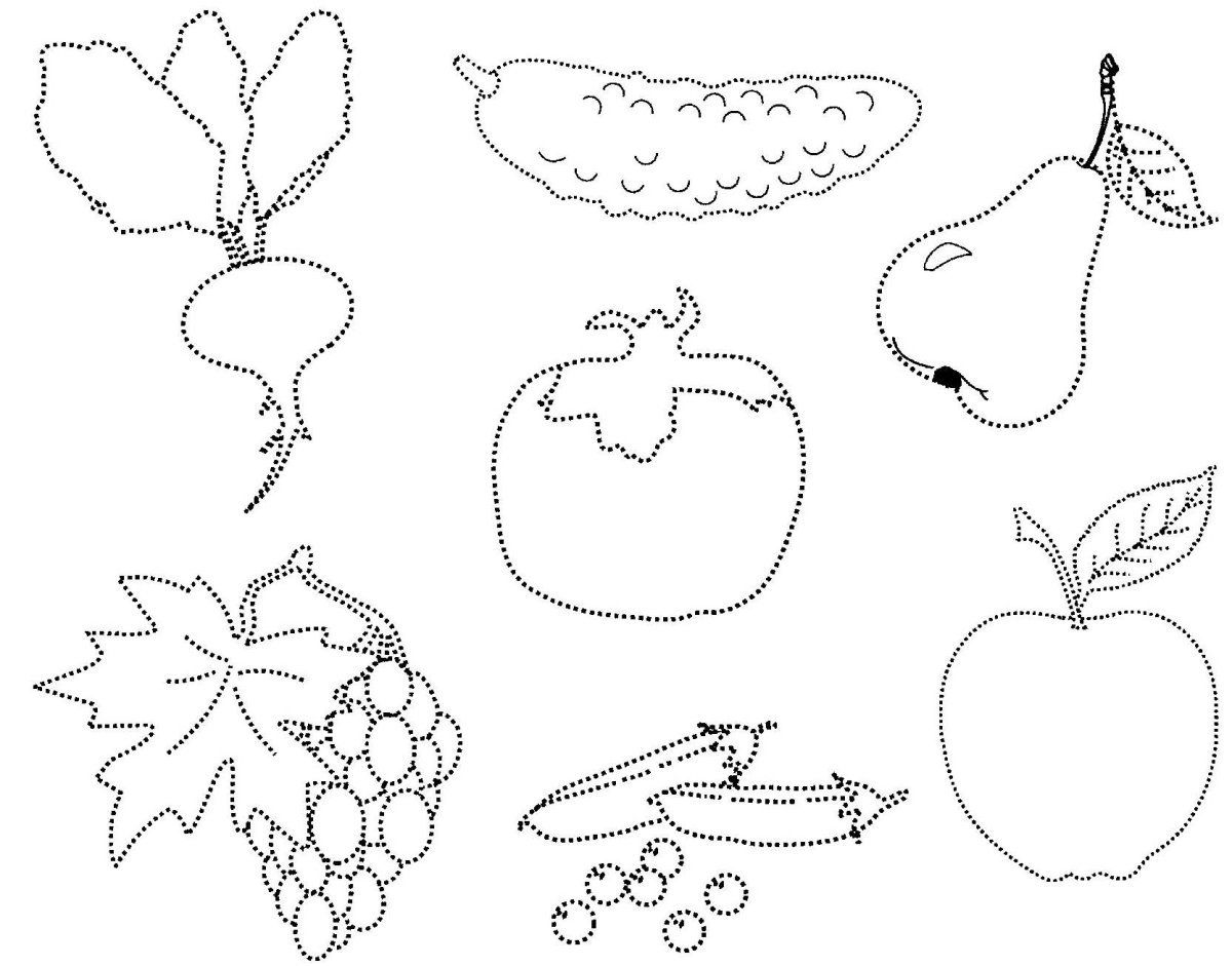 Фрукты задания для дошкольников