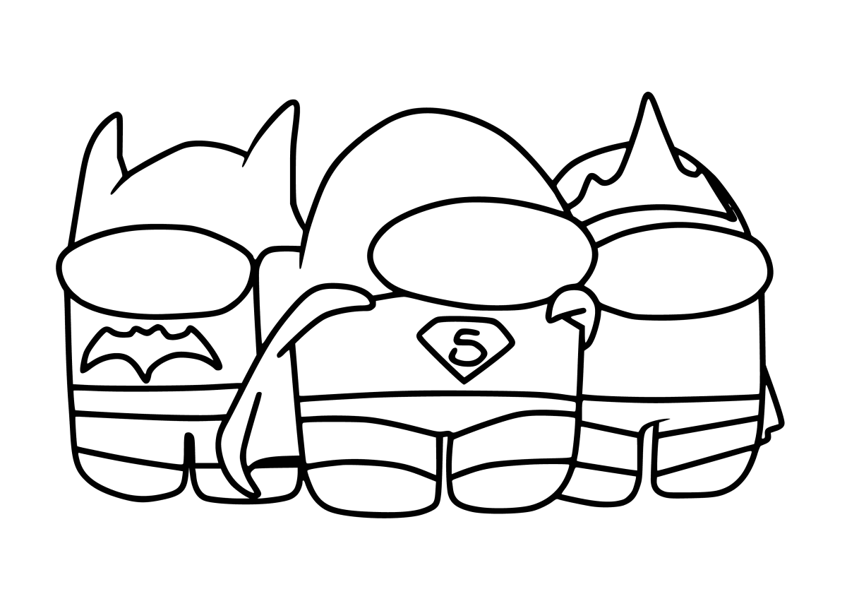 Амонг АС раскраски амонг АС