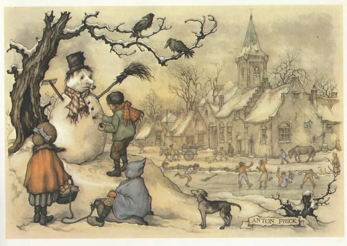 Ганс христиан Андерсен Снеговик