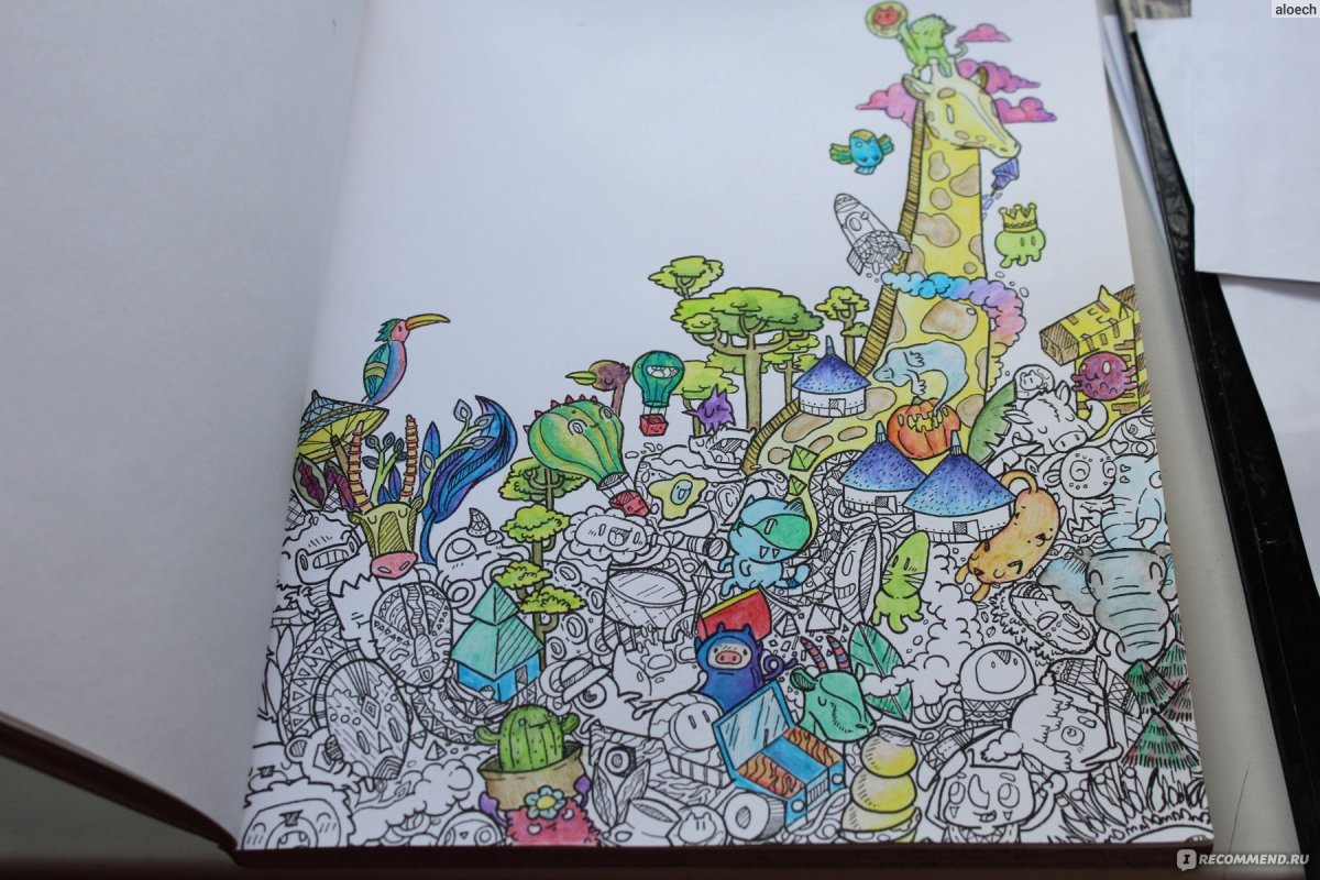 Антистресс переполох дудлов