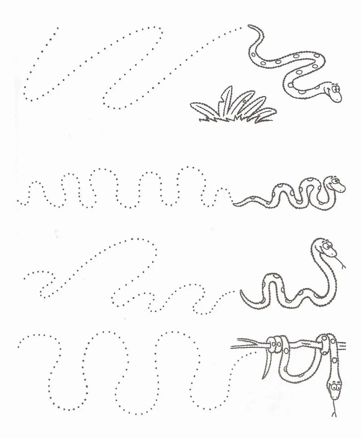 Линии для развития мелкой моторики