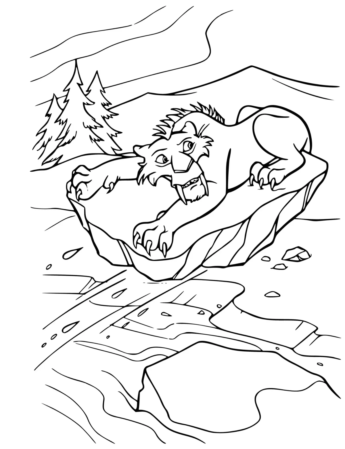 Осторожно тонкий лёд картинки для детей