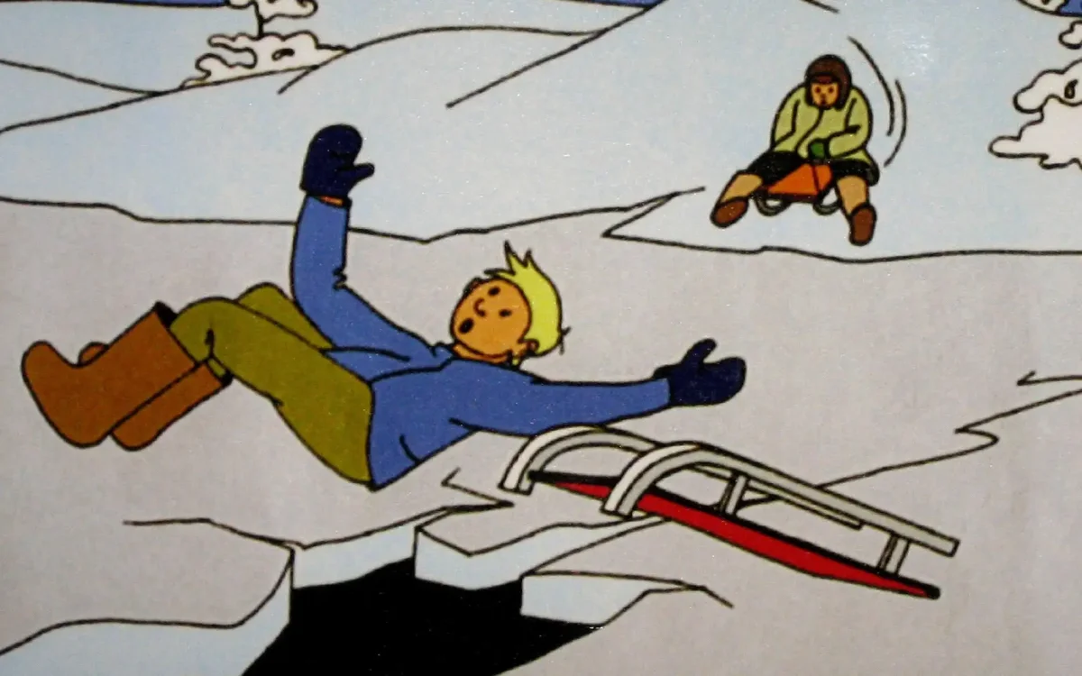 Раскраска. Зимние забавы