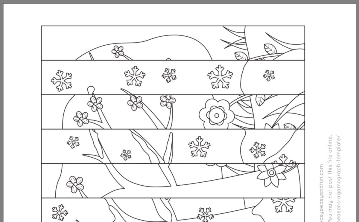 Агамограф для детей шаблоны