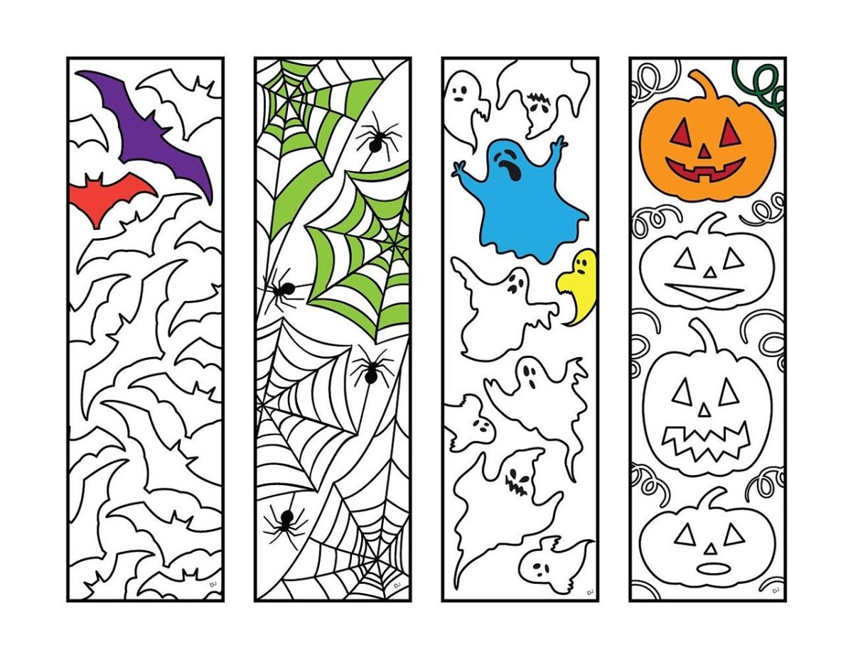 Закладки черно белые