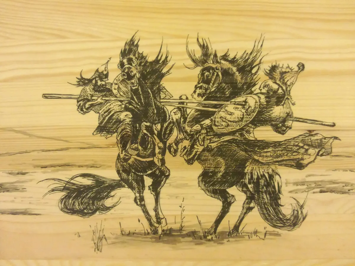 Александр Пересвет и Челубей