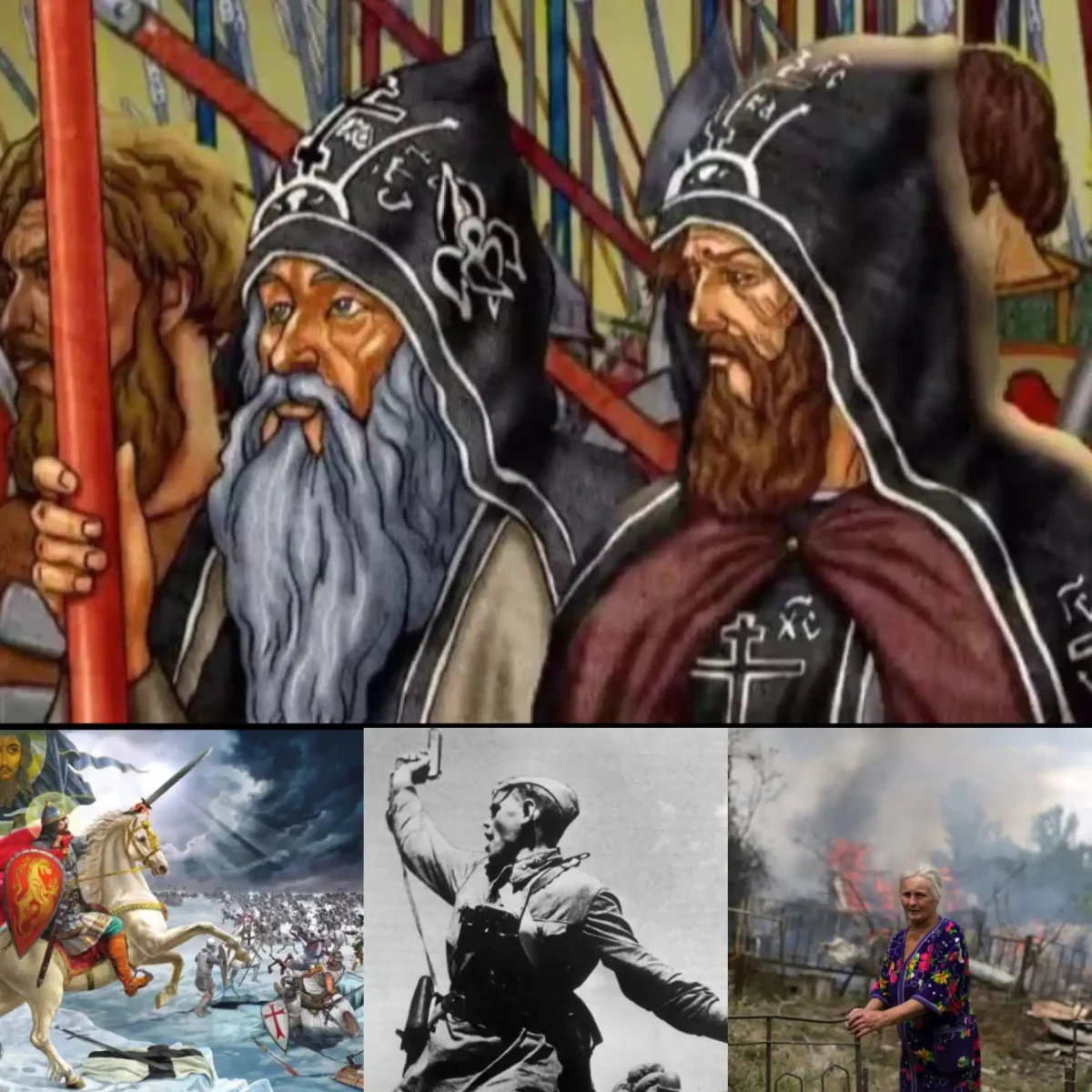 Пересвет и Ослябя монахи