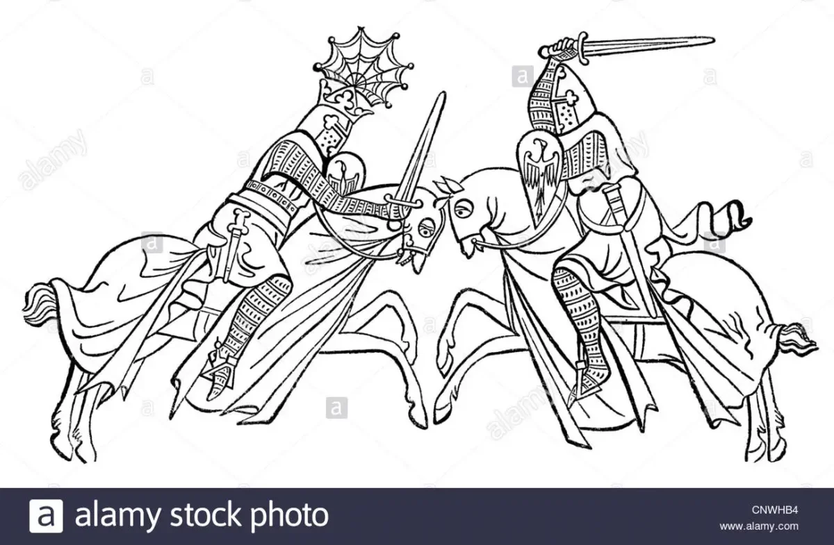 Александр Невский Ледовое побоище раскраска