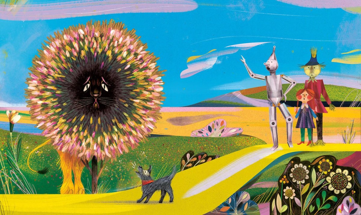 Волшебник страны оз иллюстрации