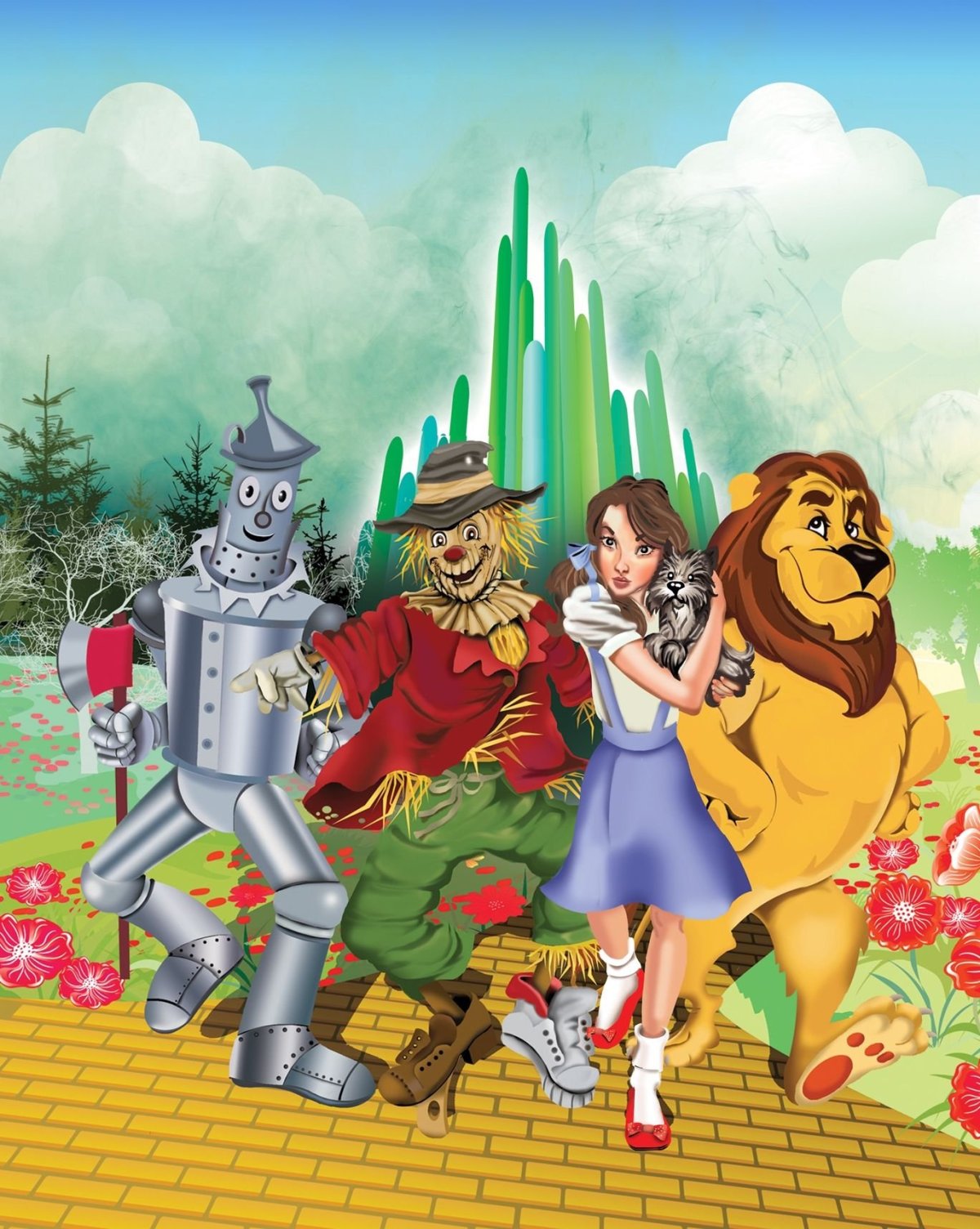 The Wizard of oz герои