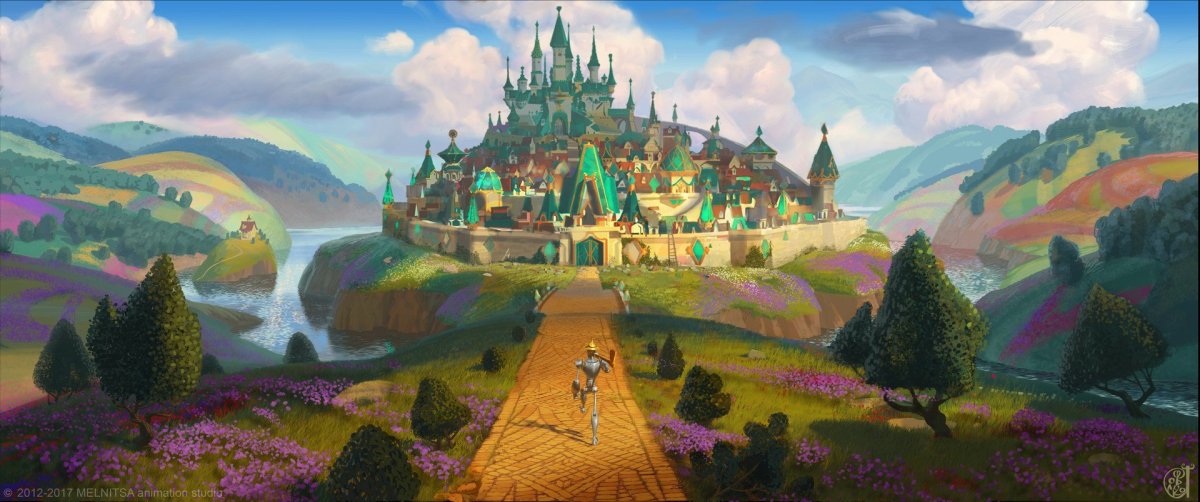 Сказочный изумрудный город