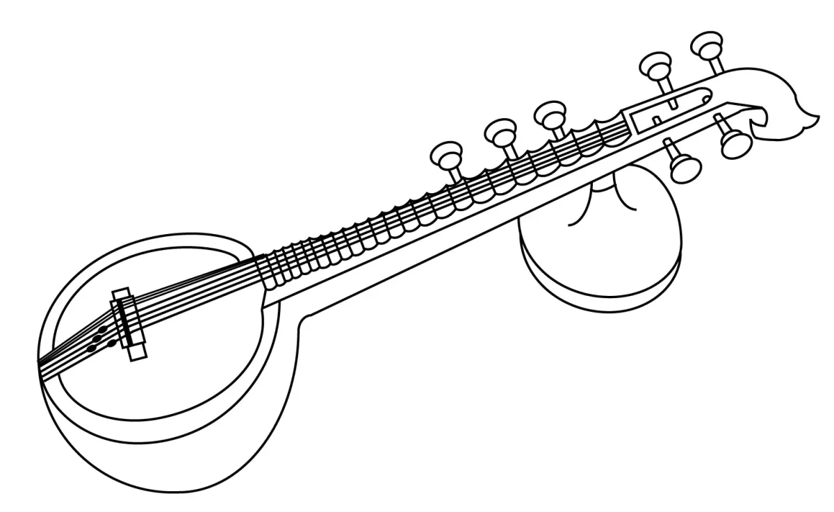 Значок домра