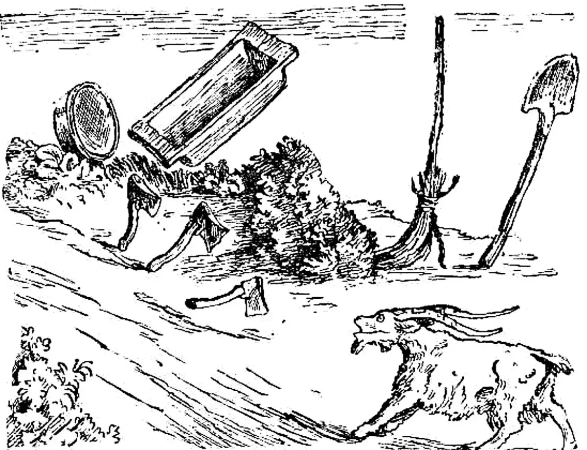 Федорино горе раскраска