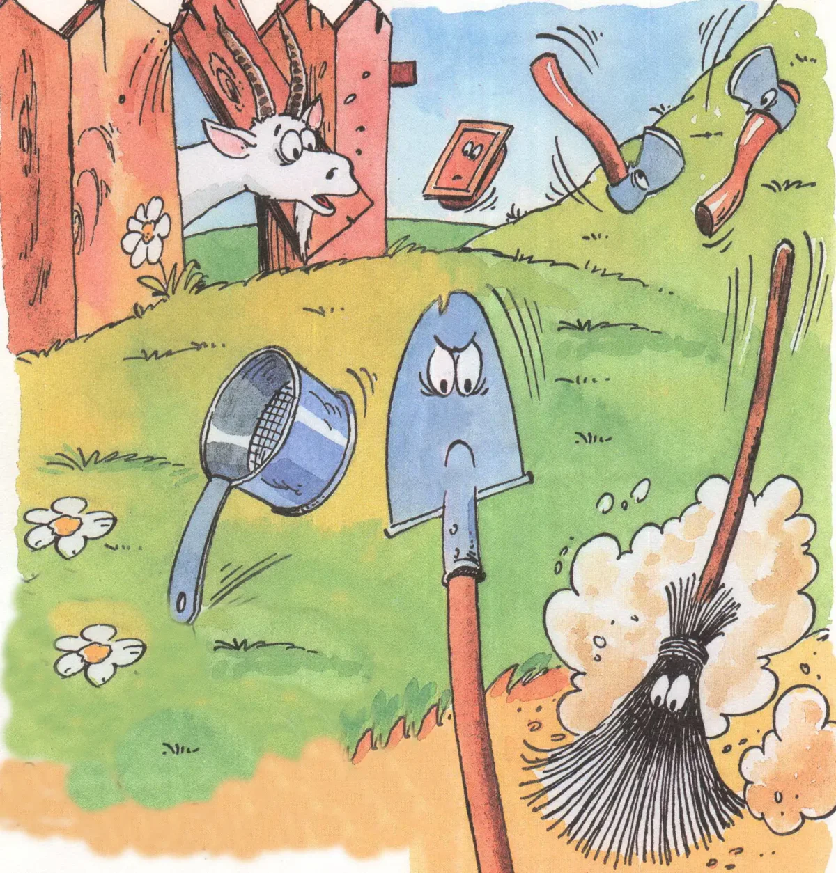 Чуковский Федорино горе раскраска