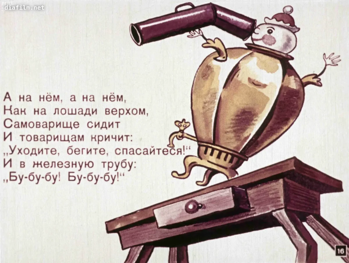 Сказки Чуковского самовар