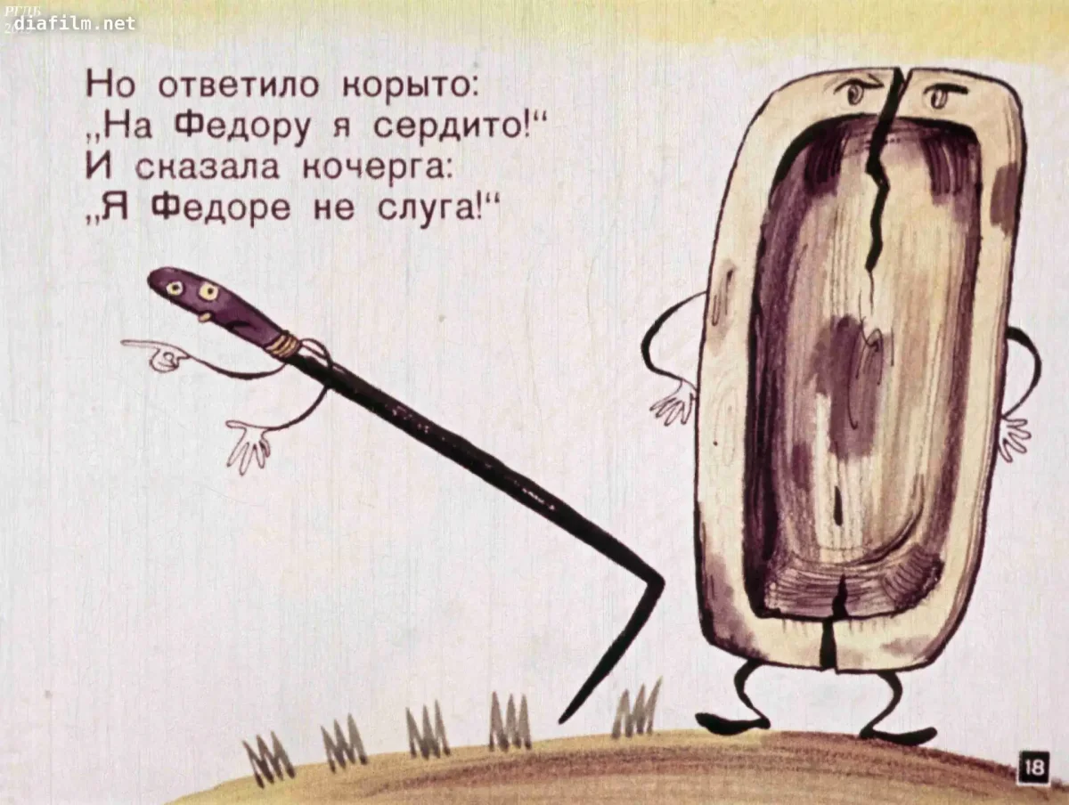 Кастрюля из сказки Федорино горе