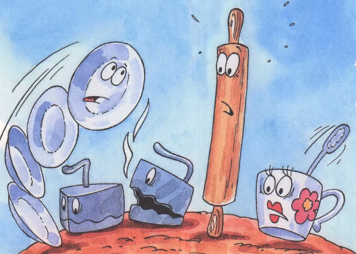 Кочерга из сказки Федорино горе