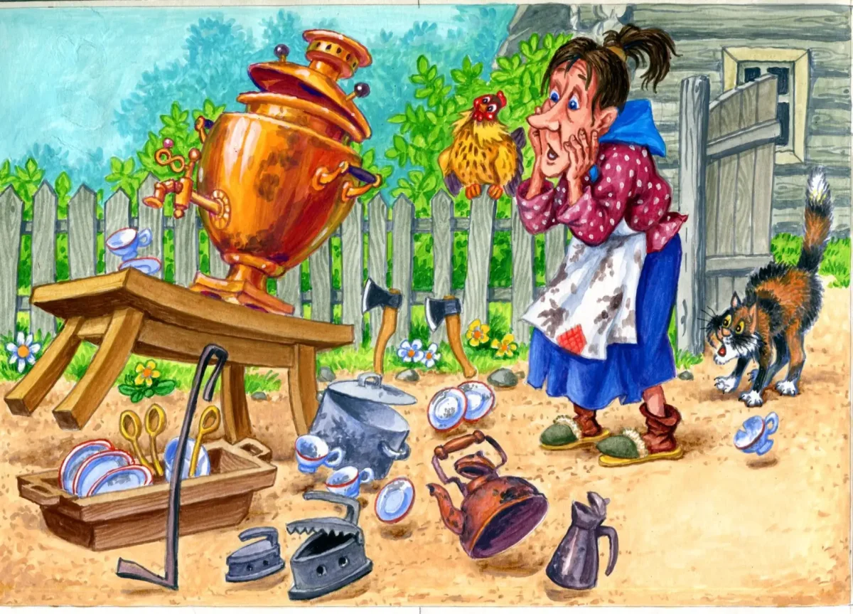 Тарелка из Федорино горе