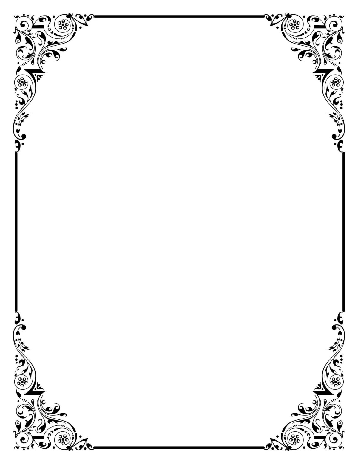 Рамка для приглашения для ворда