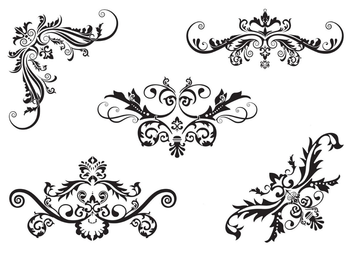 Узоры вензеля