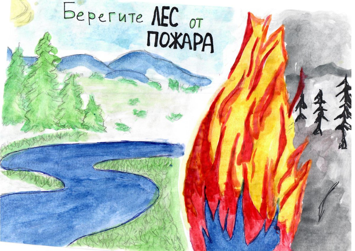 Вектор самолеты тушат пожар