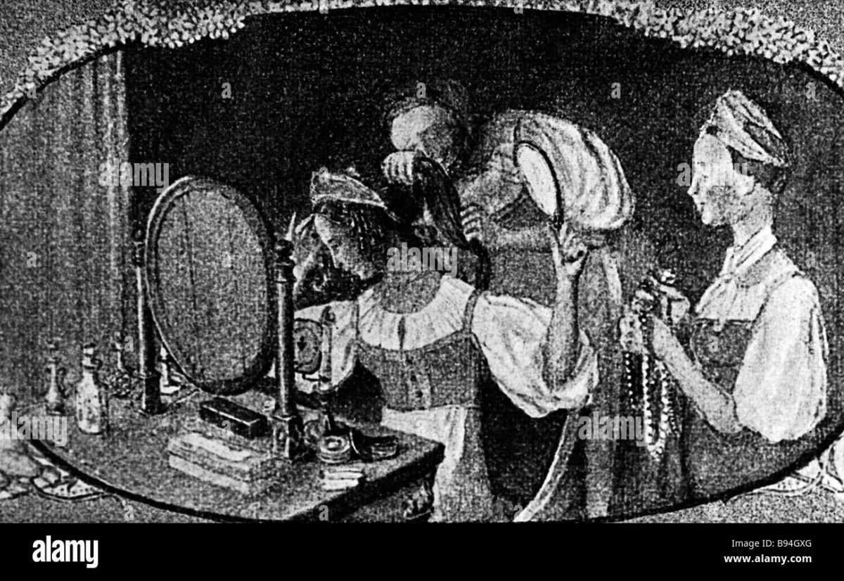 Иллюстрации Добужинского к «барышня-крестьянка» а. с. Пушкина