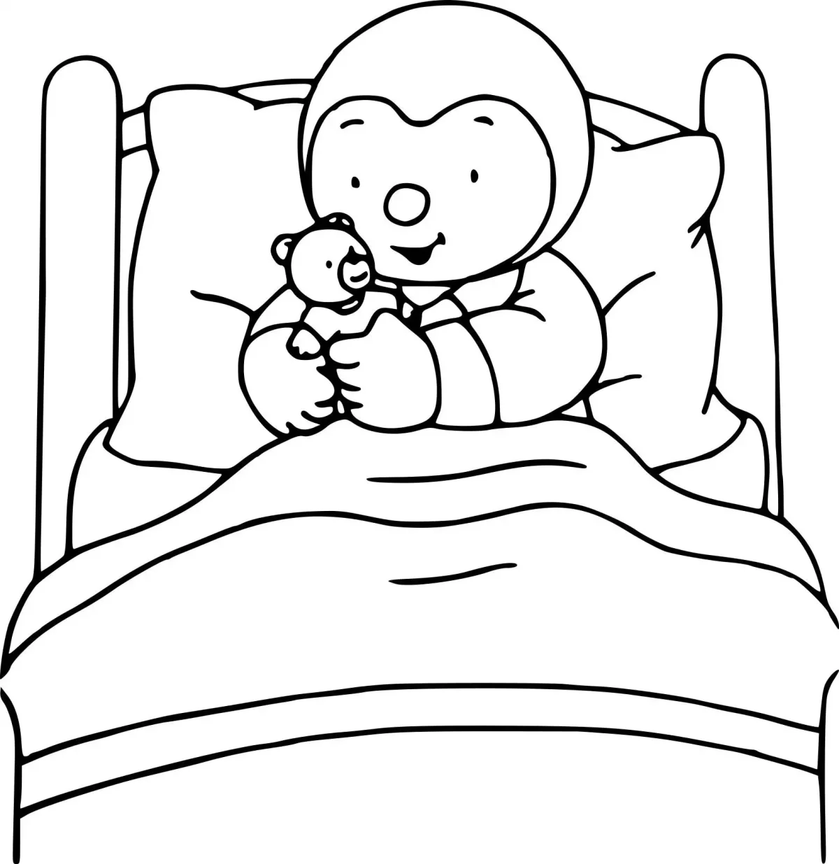 Чупи в школе раскраска