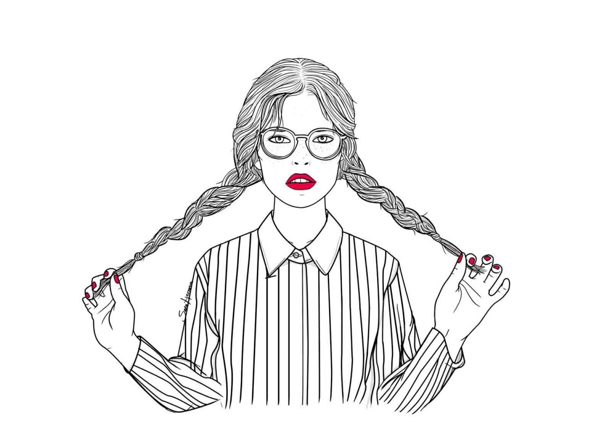 Ученый раскраска для детей