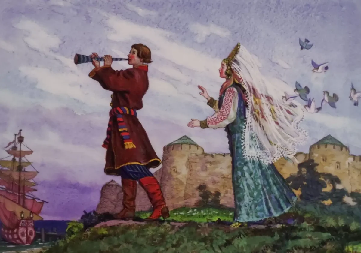 Билибин «Марья Моревна» (1903).