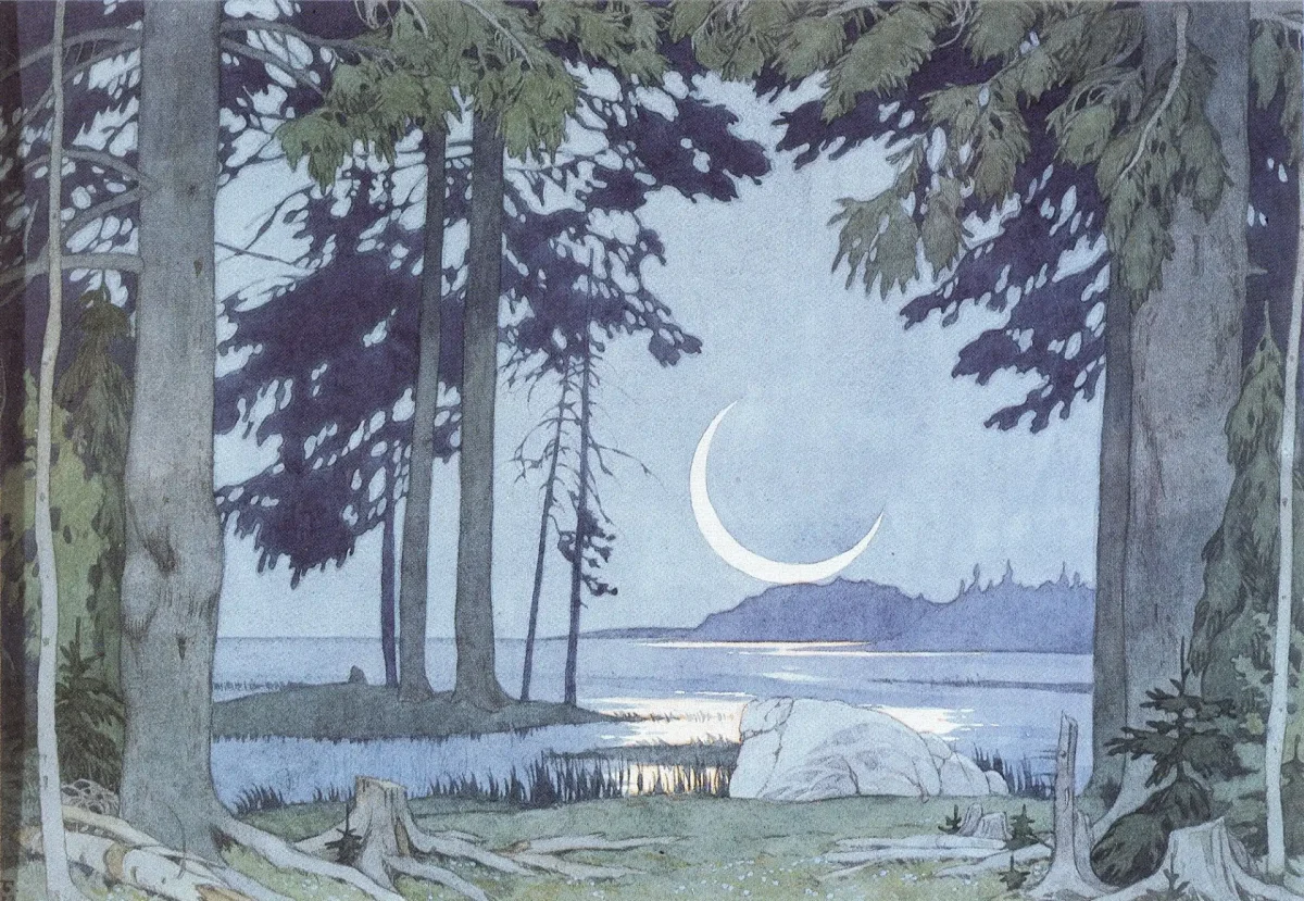 Иван Яковлевич Билибин море