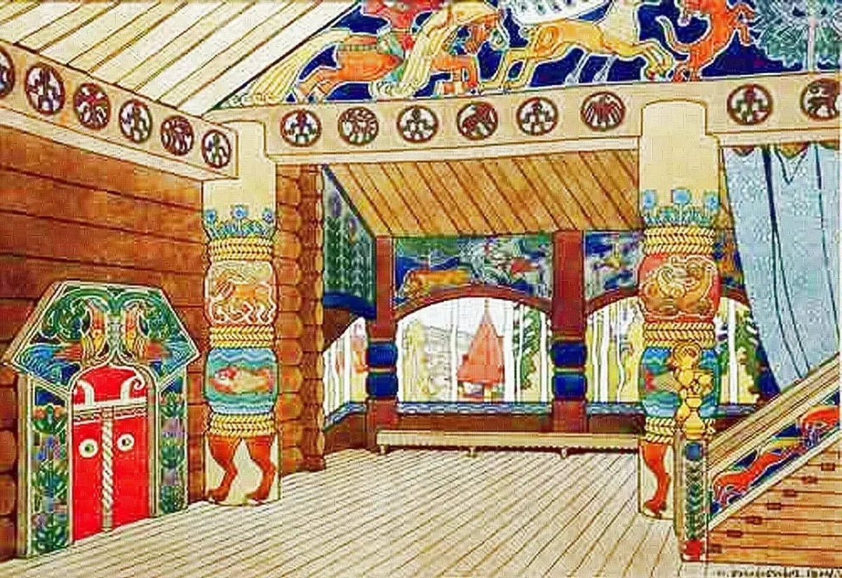 Портрет Билибина Ивана Яковлевича