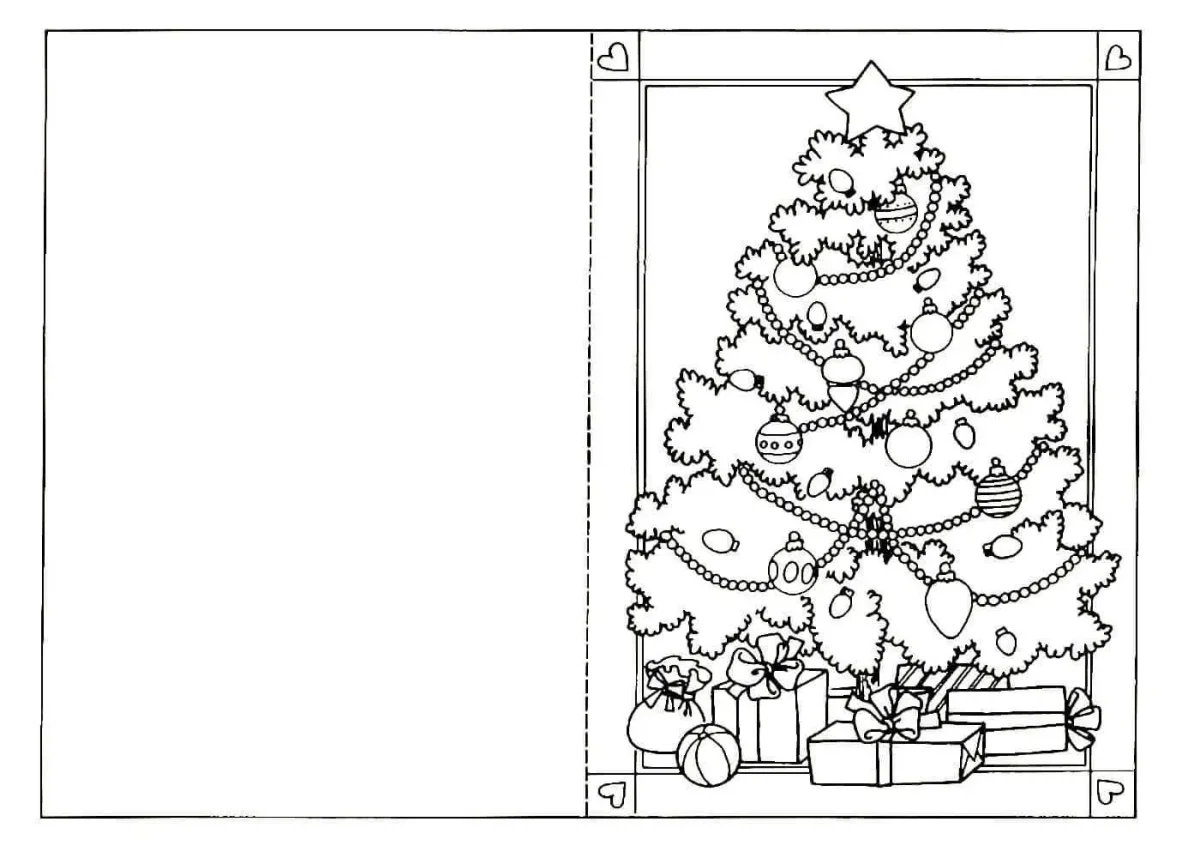 Раскраска открытка на день рождения подруге
