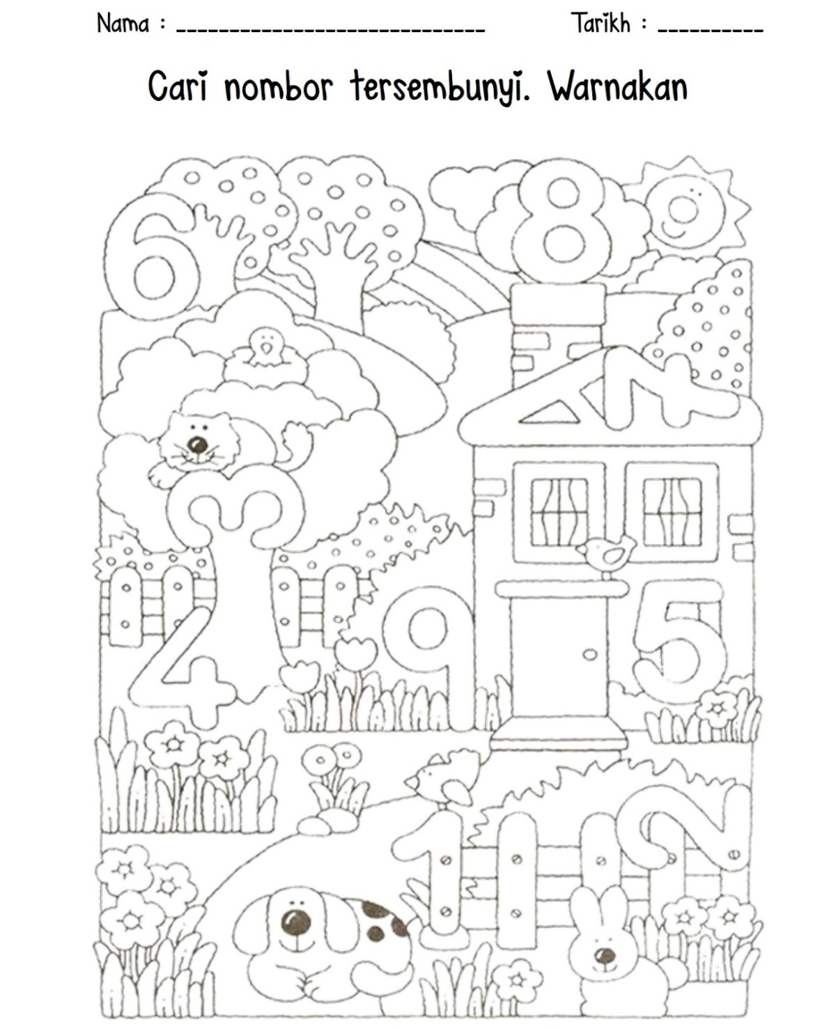 Рисунок из геометрических фигур