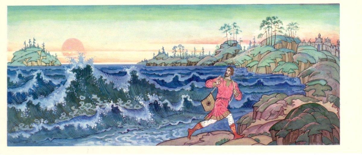 Садко у Ильмень озера