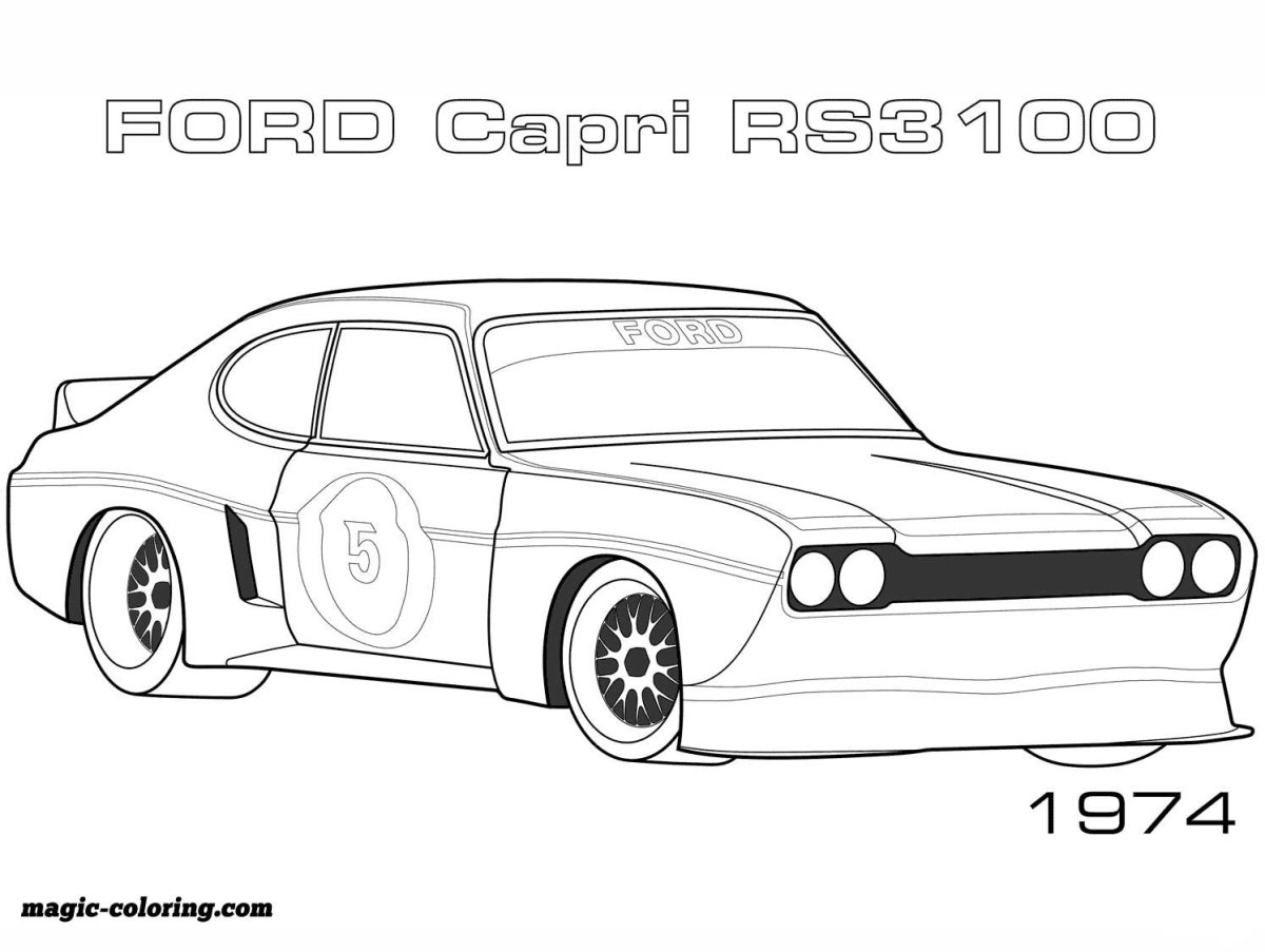 Раскраски машинки разбитые