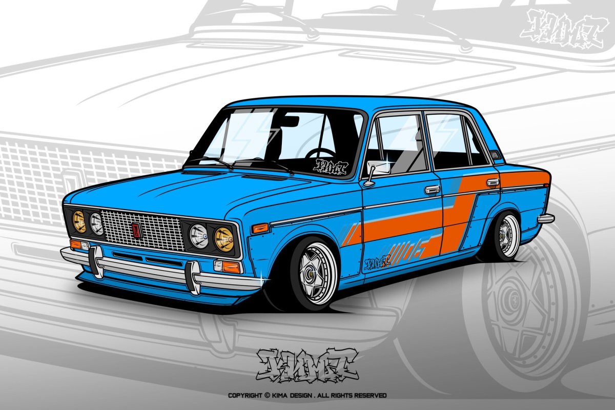 Раскраска раллийных машин