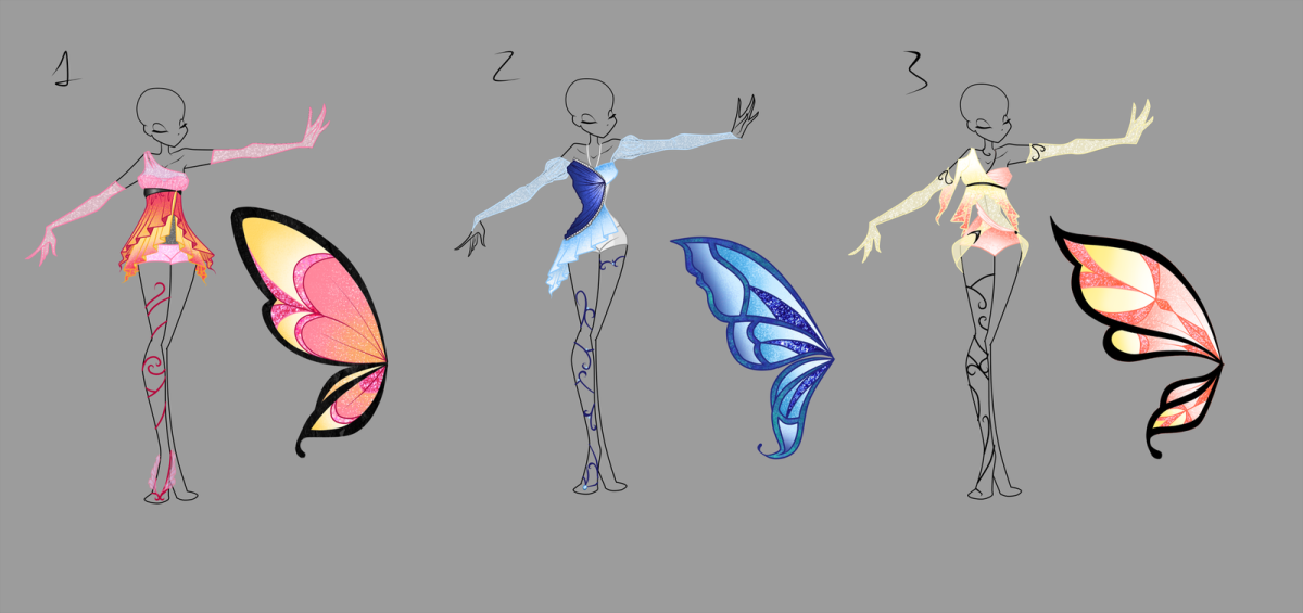 Референсы феи энчантикса