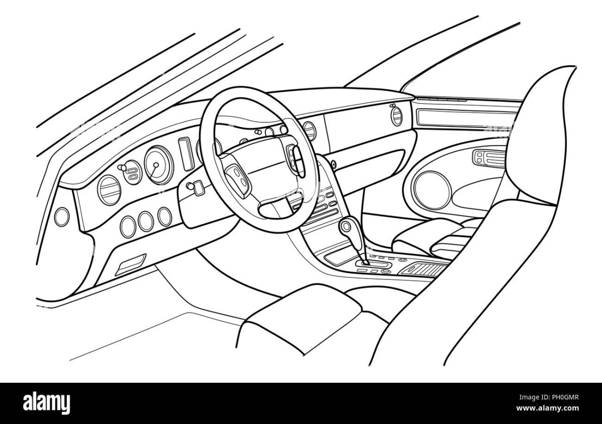 Раскраска Tesla model x