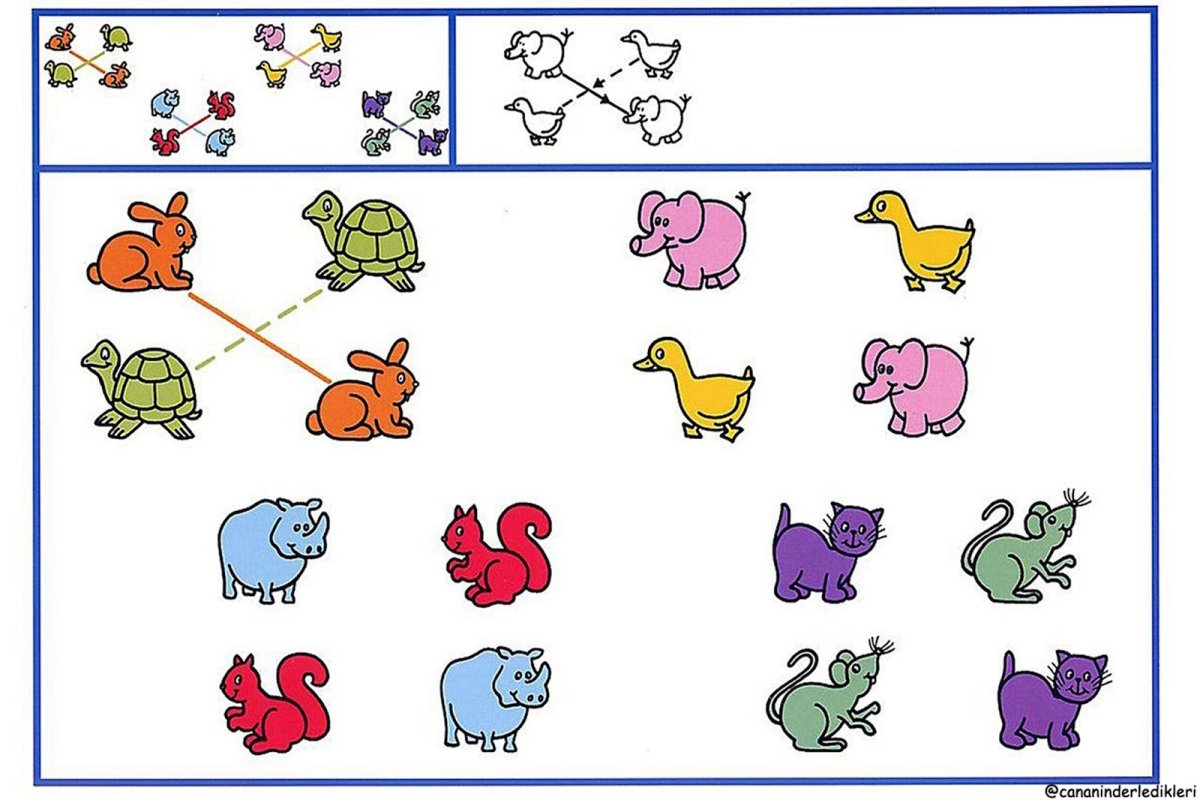 Развивающие задания для детей аутистов