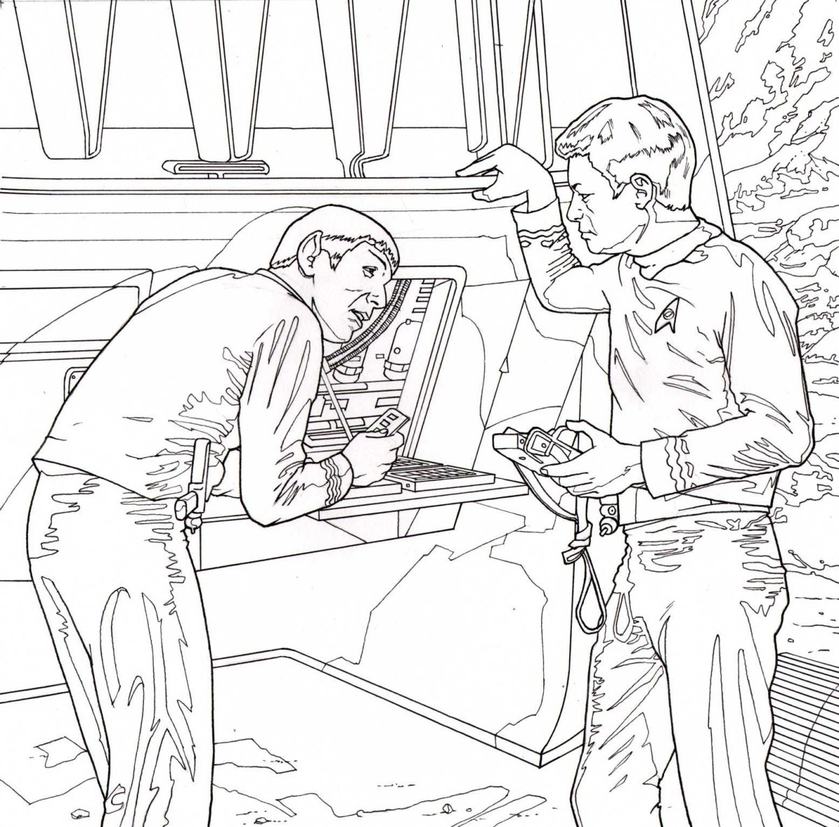 Друзья раскраска для детей