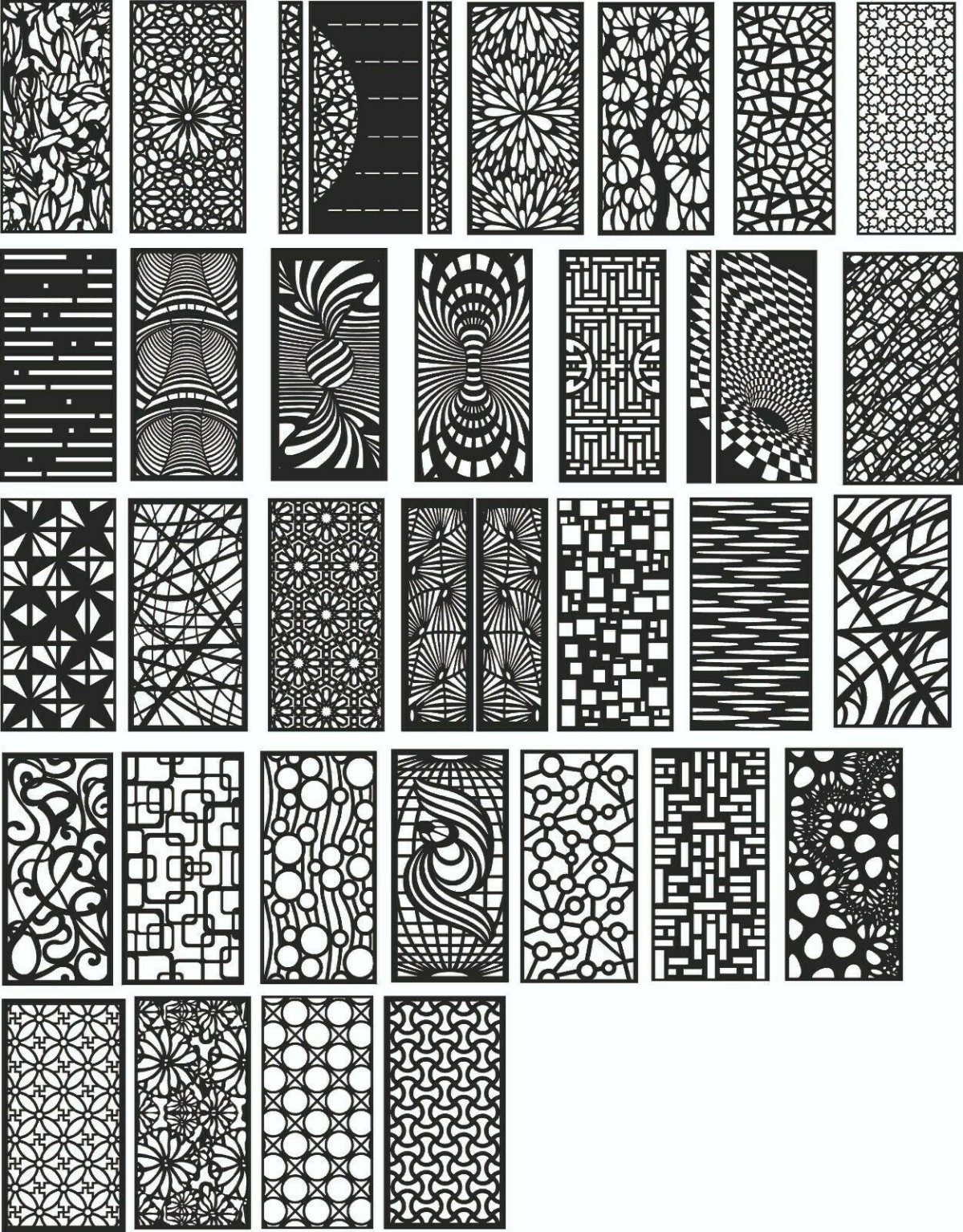 Геометрическая перфорация для лазерной резки