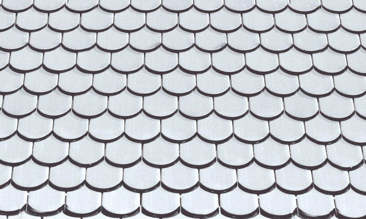 Белая черепица